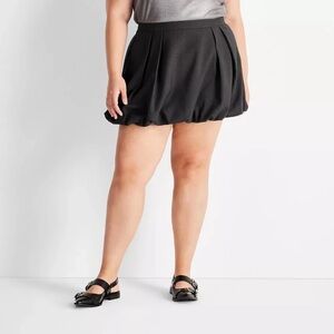 Future Collective Women’s Grey Bubble Skirt